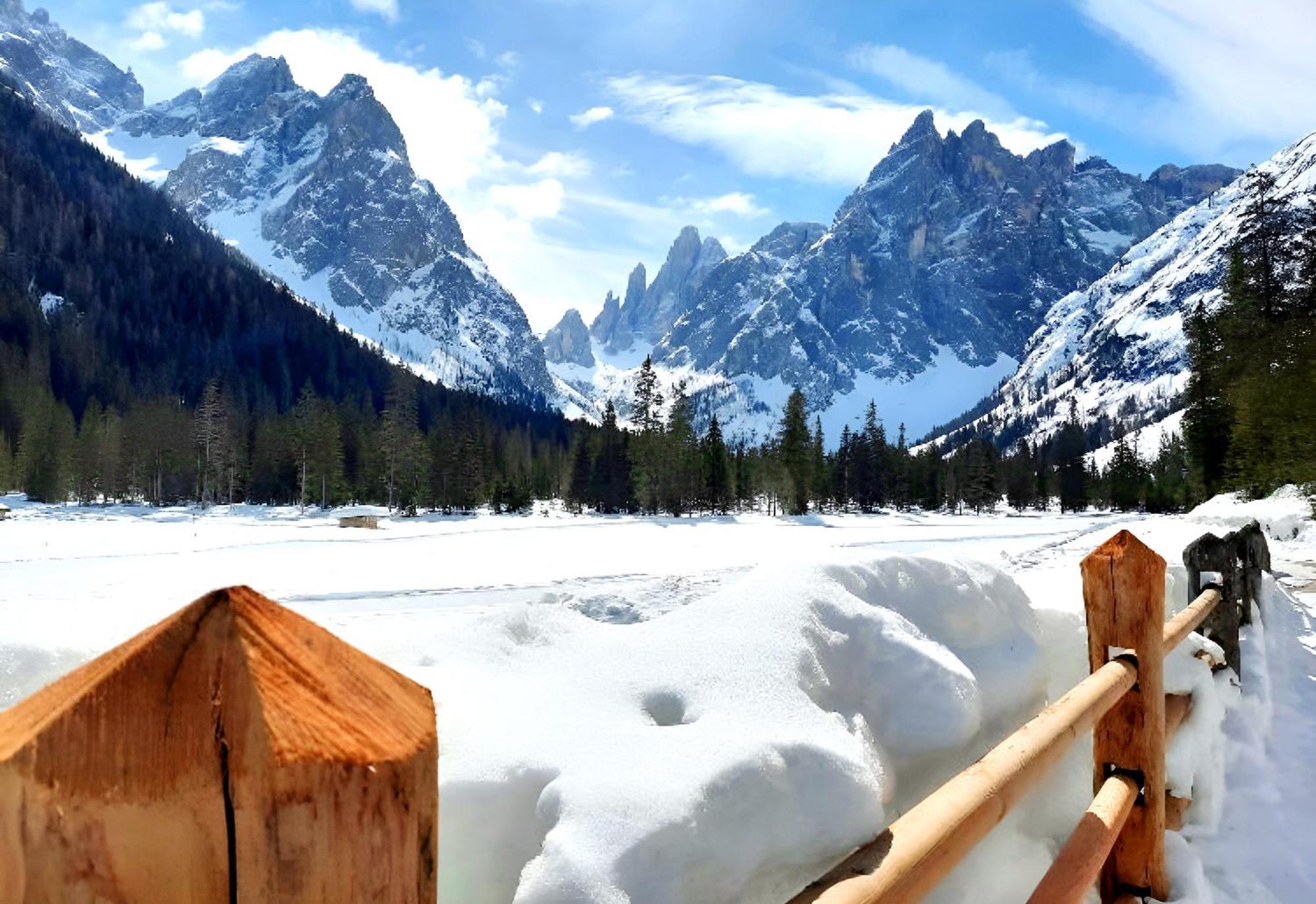 Appartamento Le Crode Sexten Esterno foto